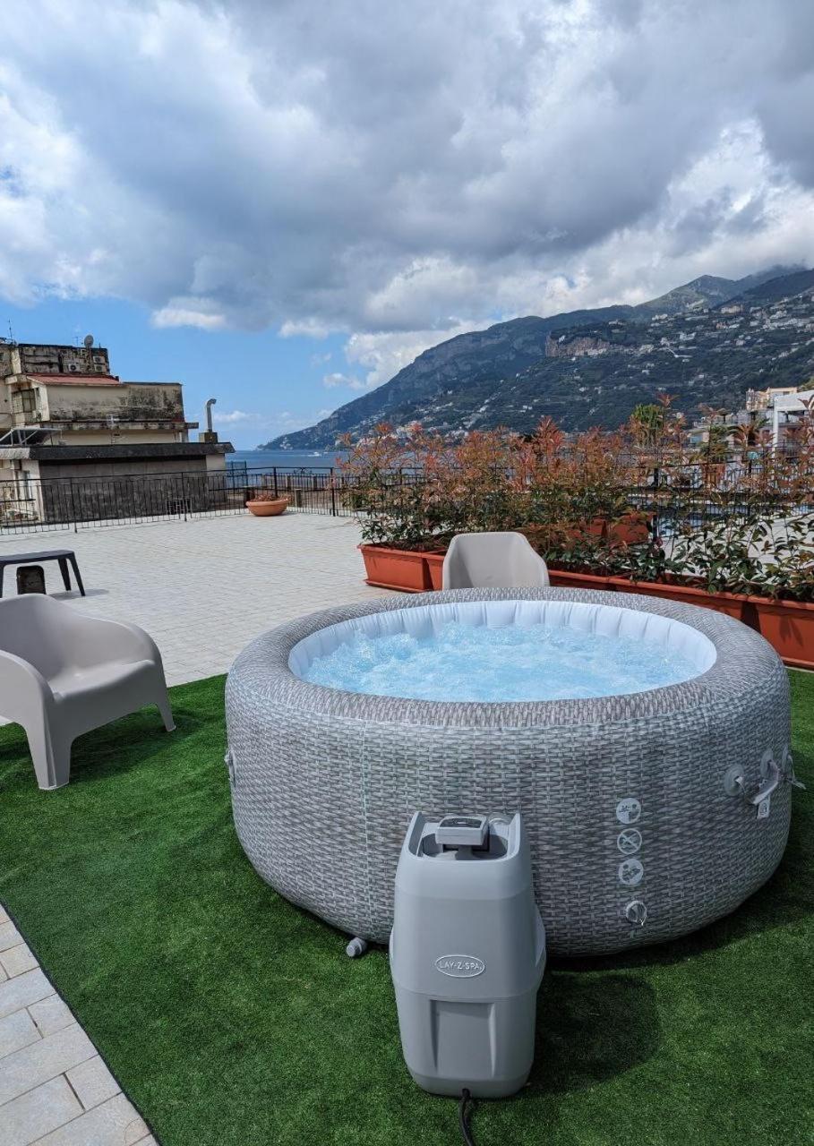 Piccolo Appartamento Con Grande Terrazzo Panoramico Maiori Dış mekan fotoğraf
